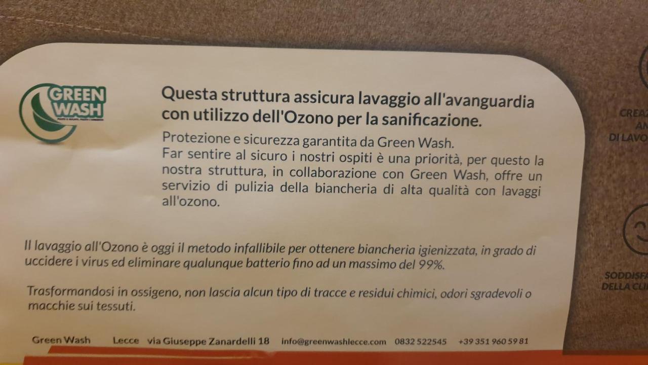 Barocco.Oberdan Panzió Lecce Szoba fotó
